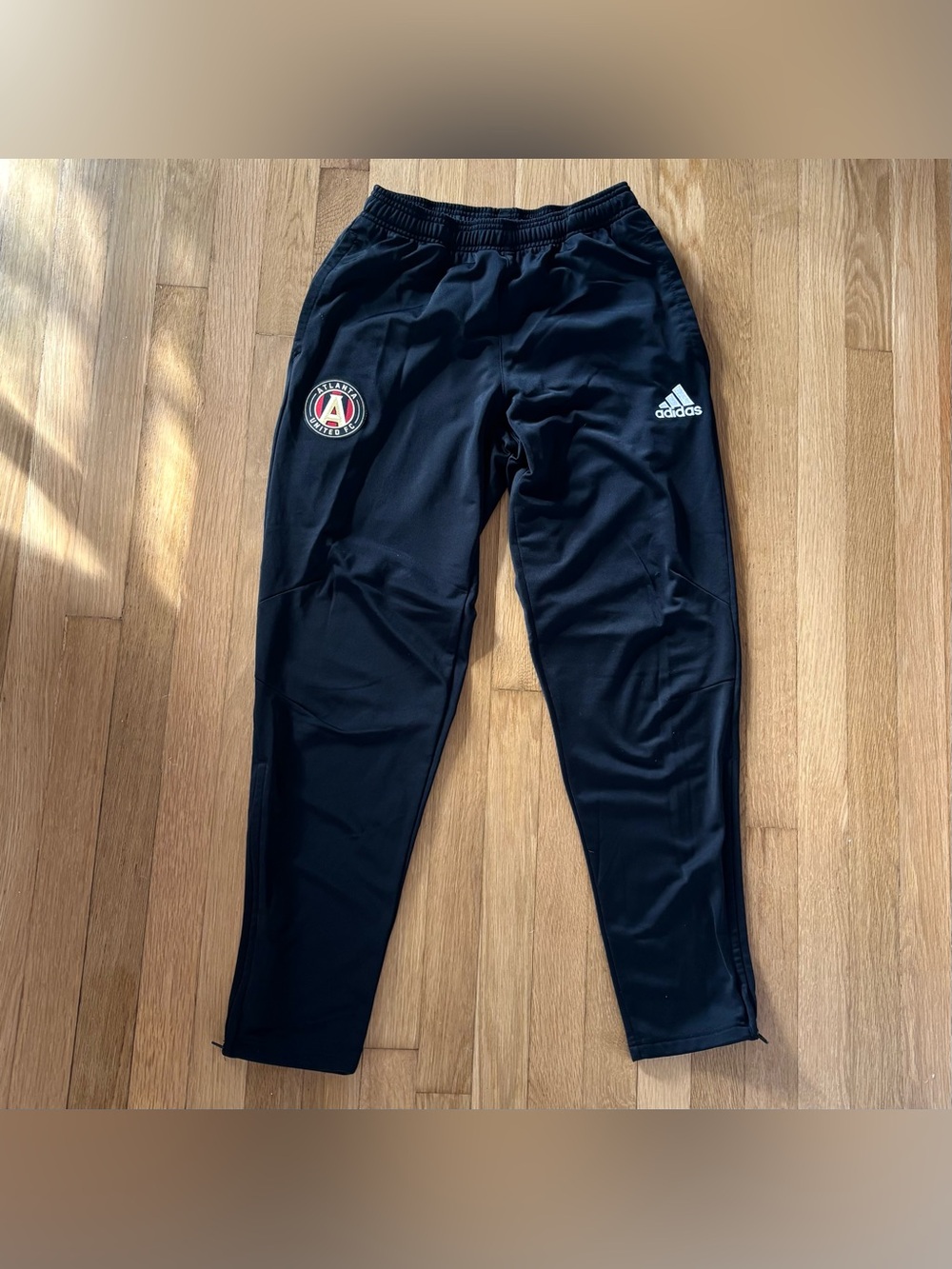 Adidas Atlanta United FC Training Pants Mens Small Black 2016 Inaugural Season